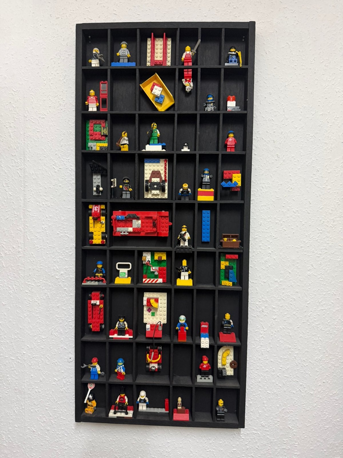 Lego kunstwerk in letterbak, Ophalen, Zo goed als nieuw, Overige typen, Lego