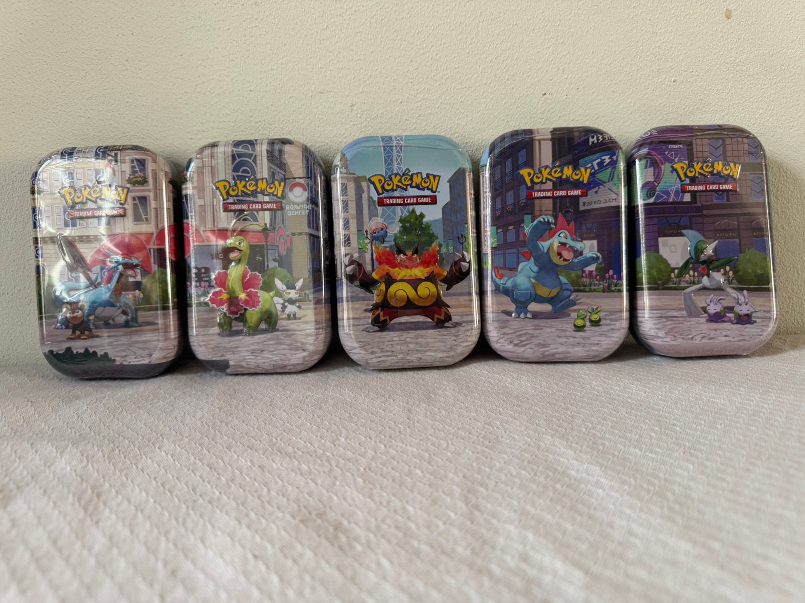 Pokemon - Lumiose City Mini Tin Sealed compleet, Ophalen of Verzenden, Nieuw, Foil