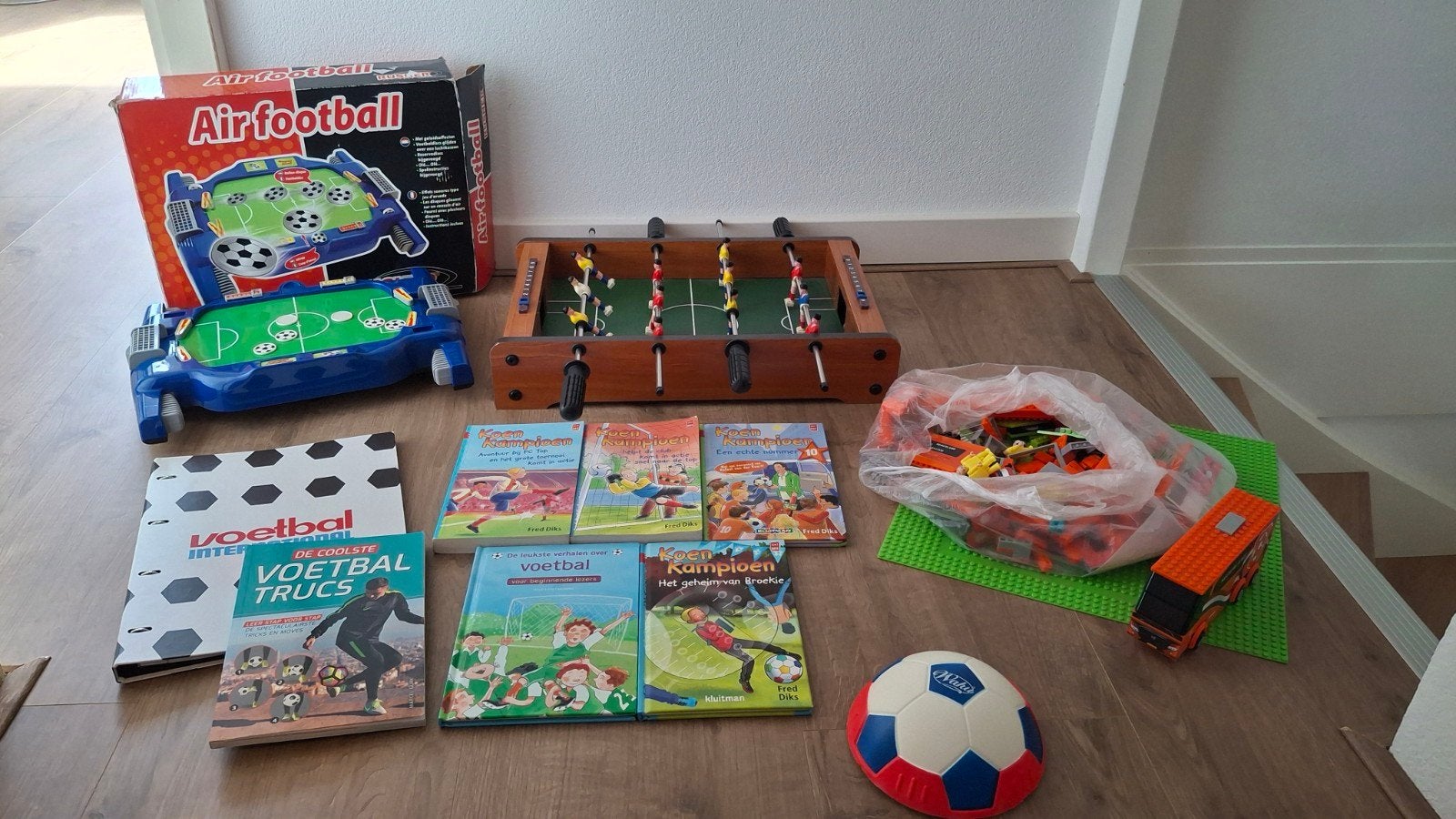 Leuk voetbal speelgoedpakket!!!, Ophalen, Gebruikt