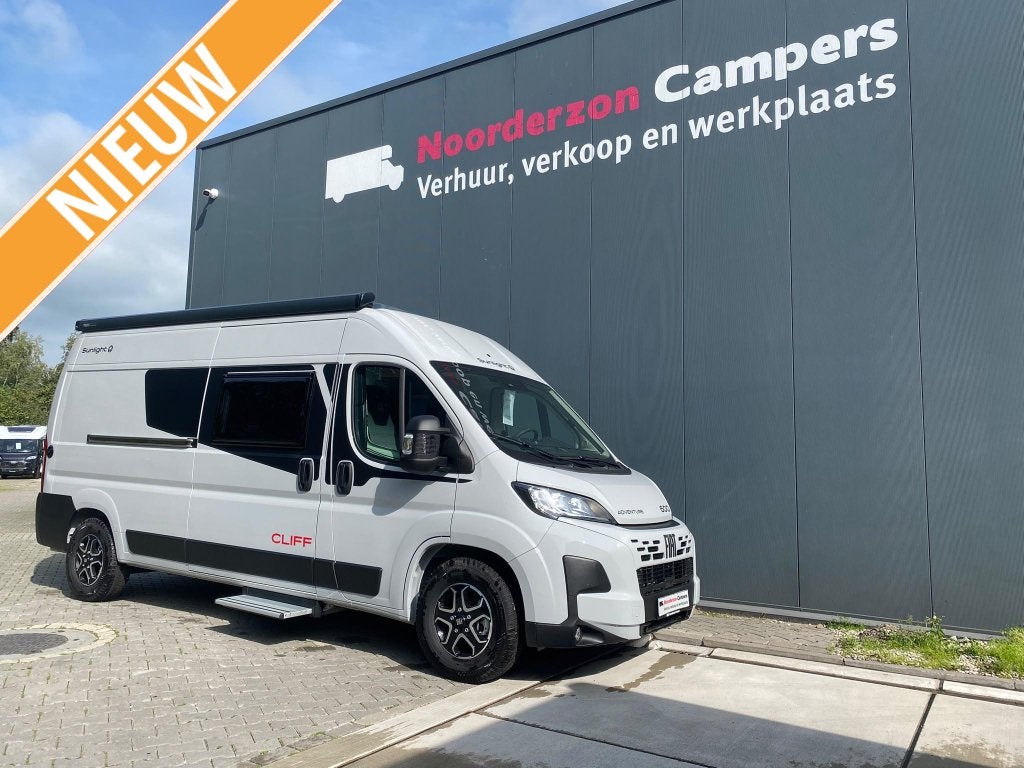 Sunlight Cliff 600 - Campershow 29 t/m 31 okt., Automaat, Verwarmde buitenspiegels, Sunlight, Ringverwarming