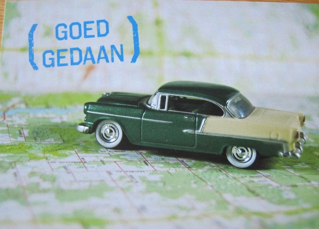 chevrolet op nieuwe ansichtkaart, Verzenden, 1980 tot heden, Ongelopen, Voertuig