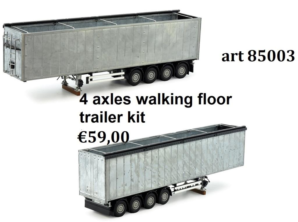 tekno kits walking floor 4 as, Ophalen of Verzenden, Nieuw, Bus of Vrachtwagen, Tekno