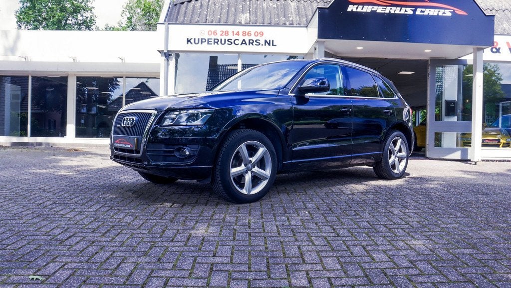 Audi Q5 2.0 TFSI quattro Pro Line NAP/Revisie 2025/Trekhaak/, Auto's, Automaat, Euro 5, Zwart, Zwart