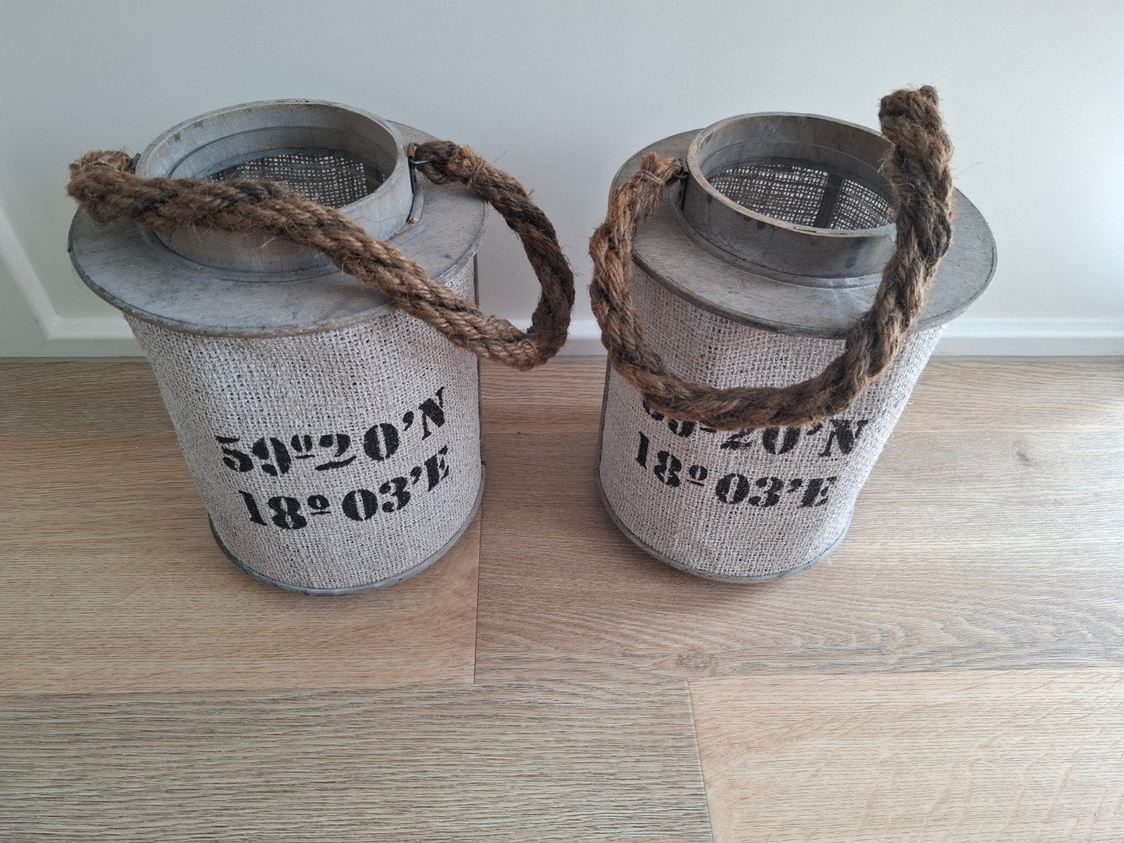 2 lantaarns, als nieuw., Ophalen, Zo goed als nieuw