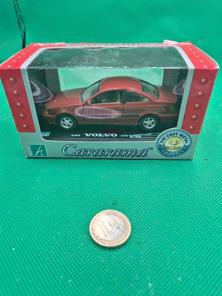 354 Volvo C70 Saloon 1/43 Cararama, Hobby en Vrije tijd, Modelauto's | 1:43, Ophalen of Verzenden, Zo goed als nieuw, Auto, Overige merken