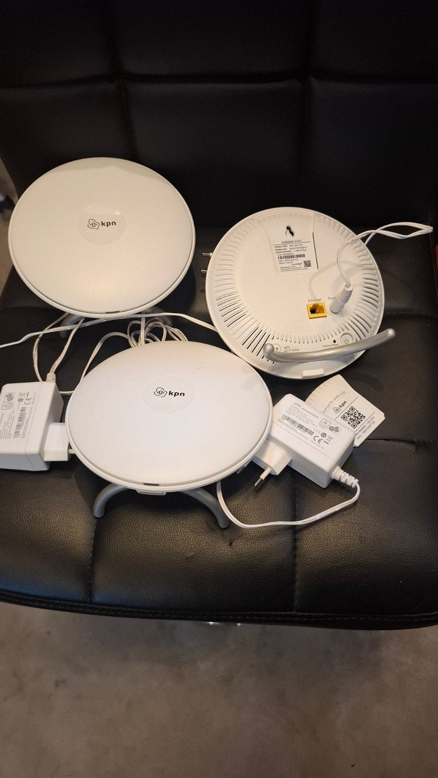 KPN SuperWifi Punten (3 stuks) - Arcadyan WEZ-64120, Ophalen of Verzenden, Gebruikt, Router, KPN Arcadyan