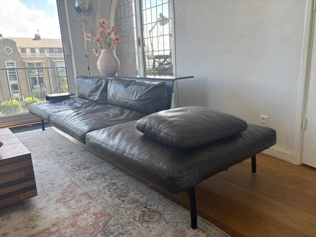 Vintage Cassina bank (Sofa 288 Sled), Ophalen, 250 tot 300 cm, Gebruikt, 100 tot 125 cm