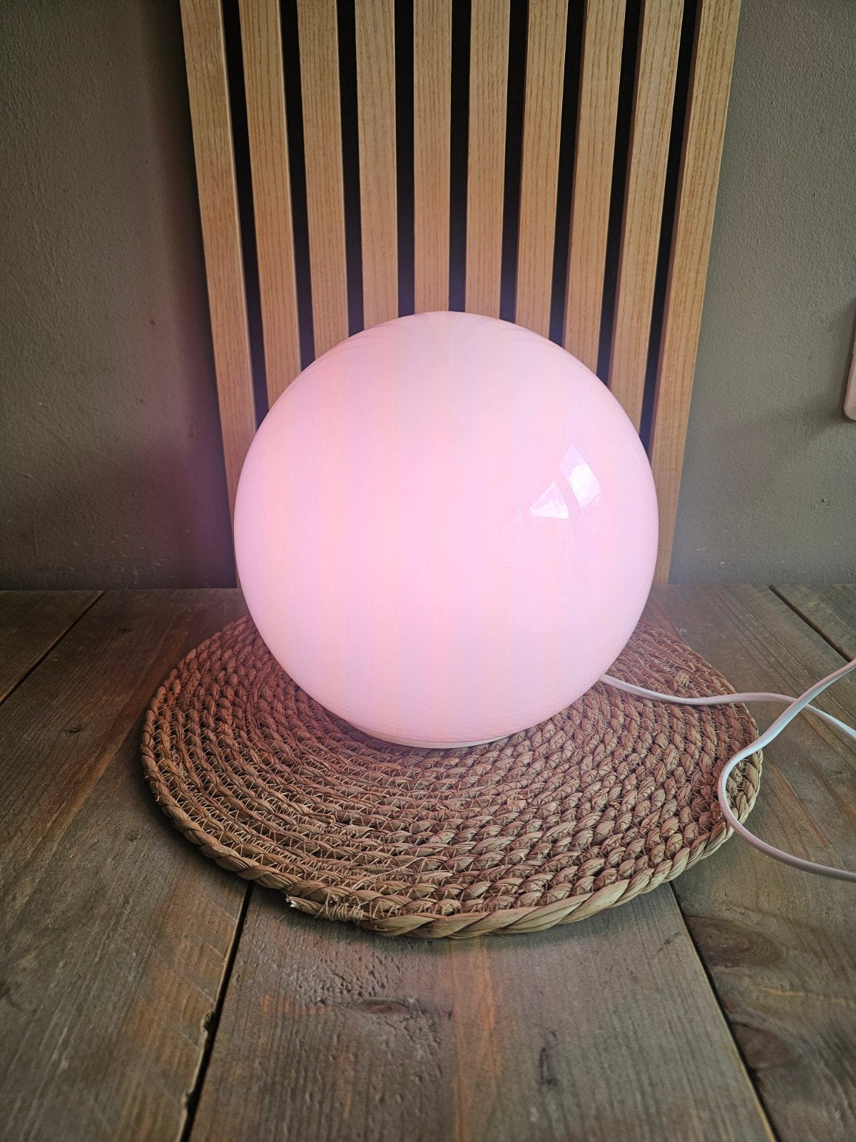 Ikea Fado lamp, Ophalen, Wit, IKEA, Glas