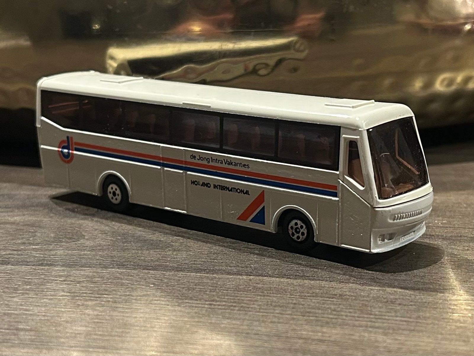 Holland Oto Bova Touringcar Bus de Jong Intra Vakanties 1:87, Verzenden, Zo goed als nieuw, Bus of Vrachtwagen, Overige merken