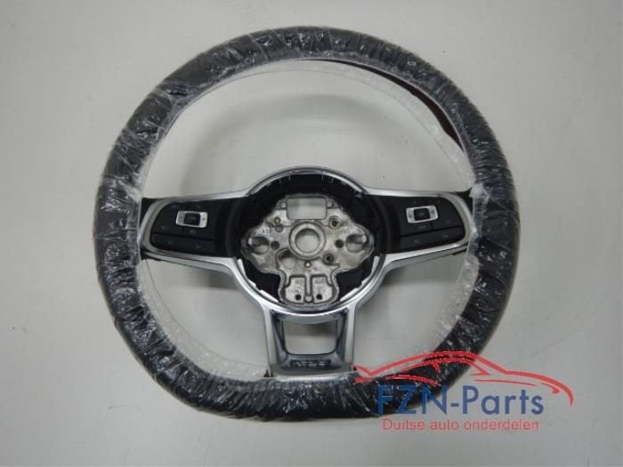 VW Golf 7 GTI Stuur Leer Stuur MF + F1 + CNL + VIEW, Ophalen of Verzenden, Gebruikt