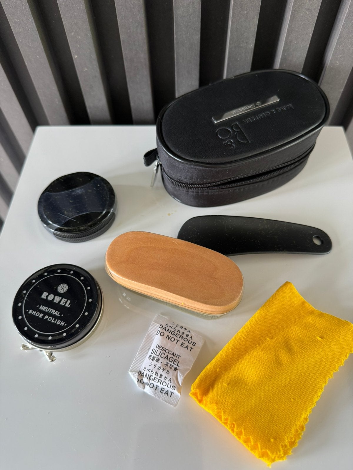 B&O Shoe Shine Kit Rare collectors item by Samsonite NEW, Ophalen of Verzenden, Nieuw