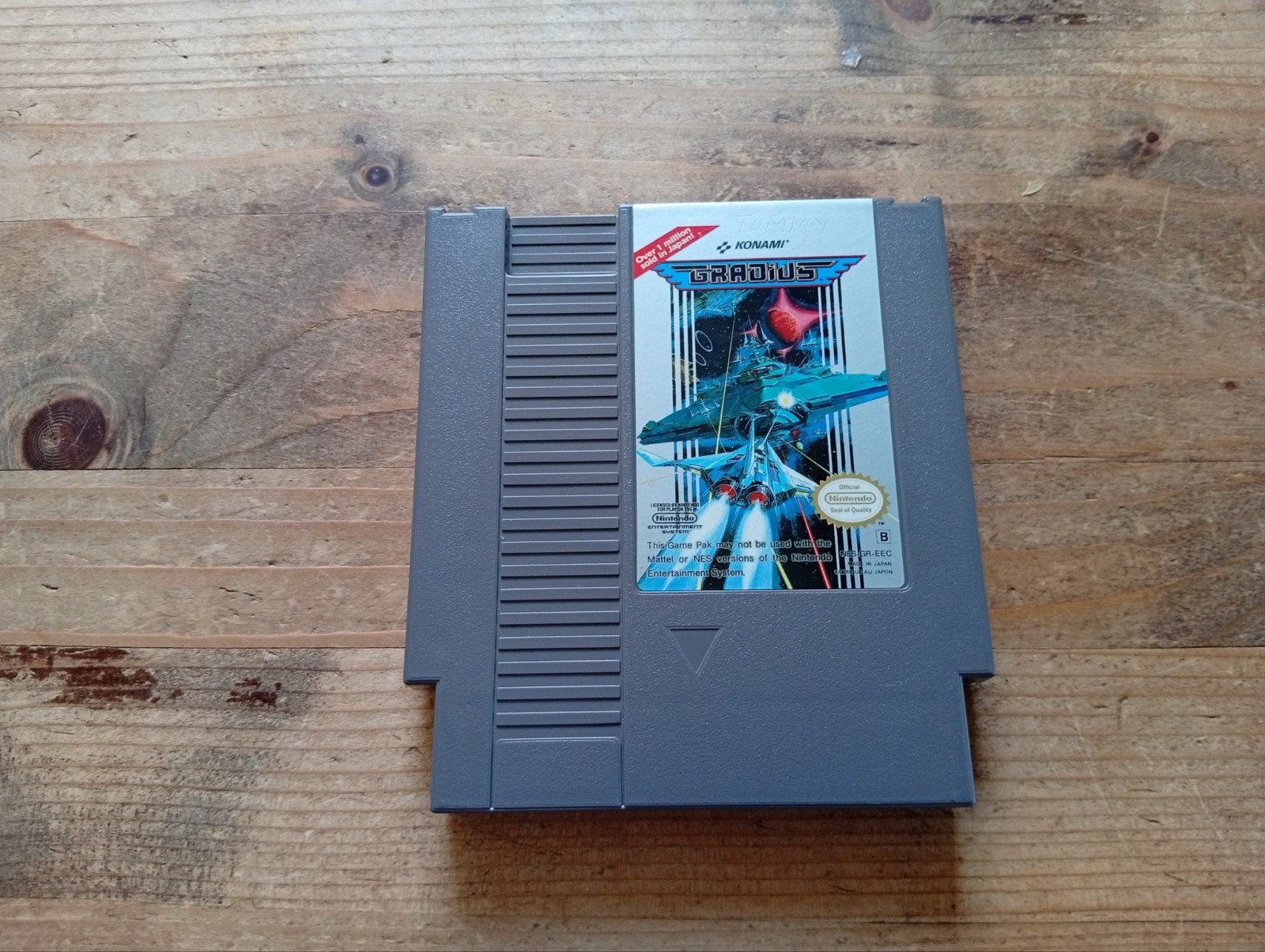 Gradius - Nintendo NES (perfect werkende staat), Spelcomputers en Games, 1 speler, Ophalen of Verzenden, Zo goed als nieuw, Vanaf 3 jaar