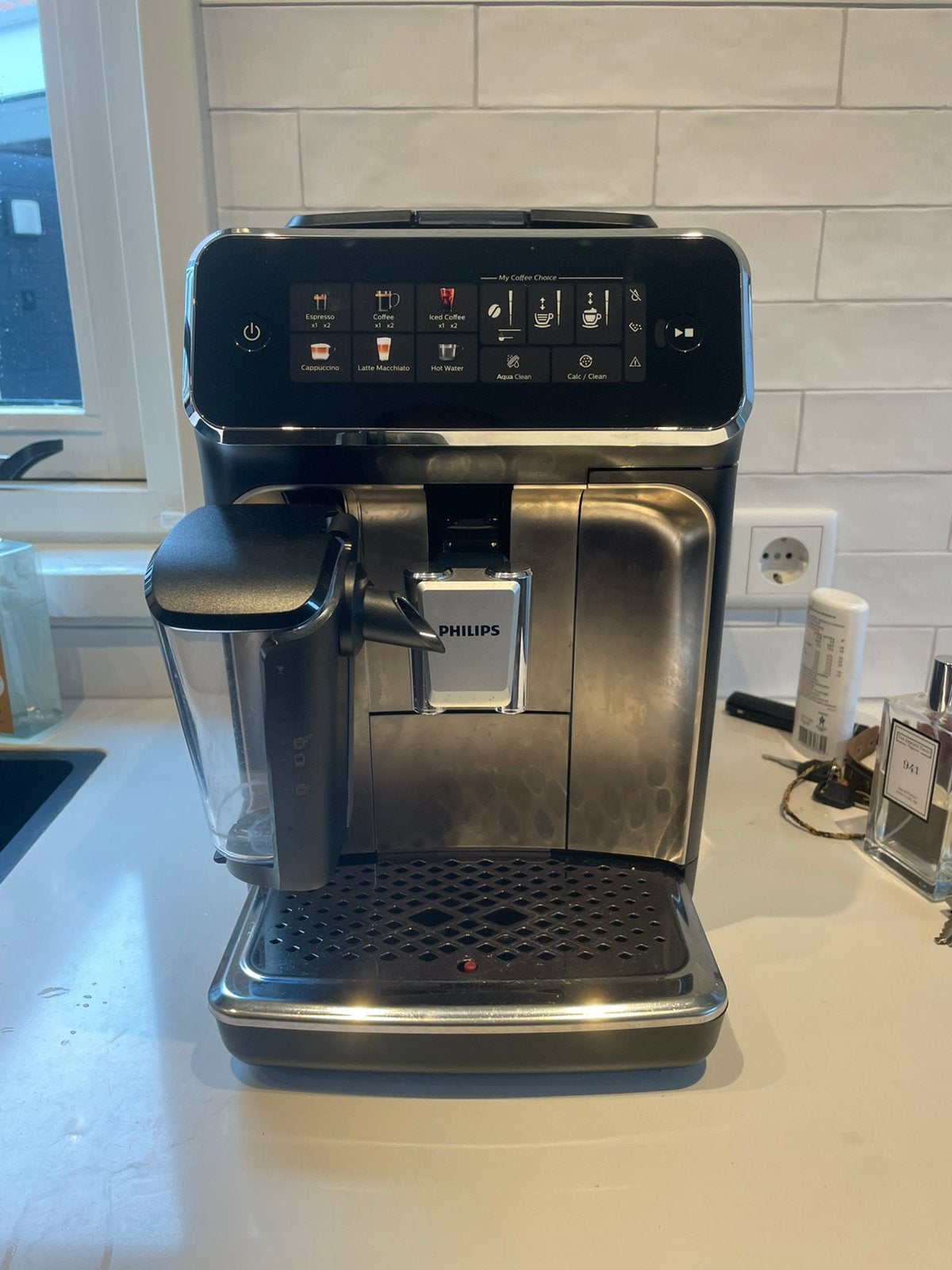 Philips 3300 serie LatteGo, 10 kopjes of meer, Ophalen, Zo goed als nieuw, Koffiemachine