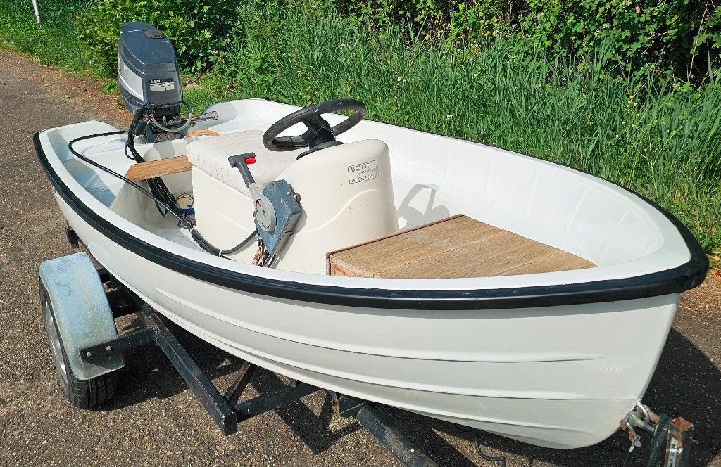 With 320 30PK Yamaha Jockey seat compleet met trailer foto's, Ophalen of Verzenden, Zo goed als nieuw, Met afstandsbediening, 30 pk