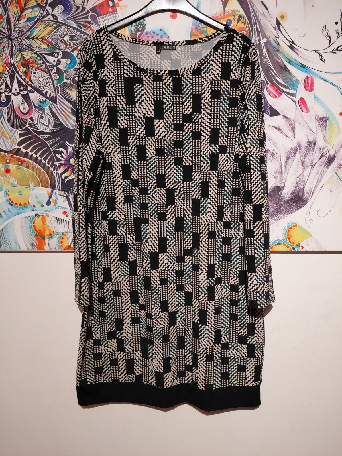 Leuk Norah jurkje maat 44, Kleding | Dames, Meerkleurig, Maat 42/44 (L), Ophalen of Verzenden, Zo goed als nieuw