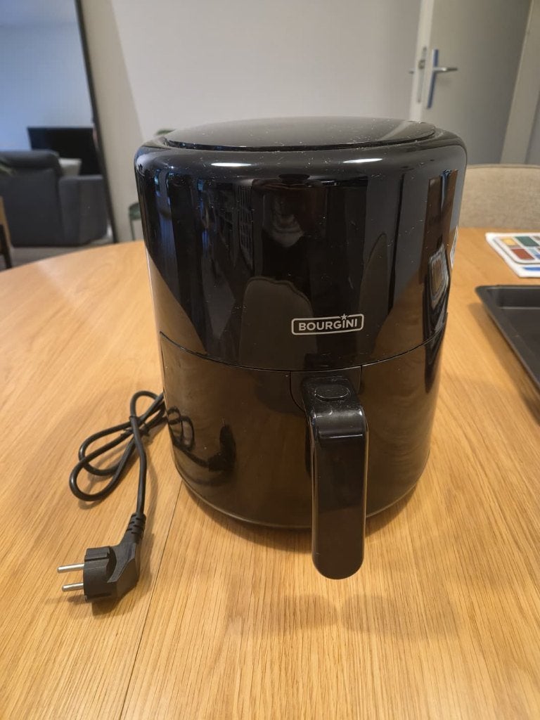 Bourgini Retro Health Fryer 4.0L, Ophalen, Zo goed als nieuw, Airfryer, 1000 t/m 1499 gram