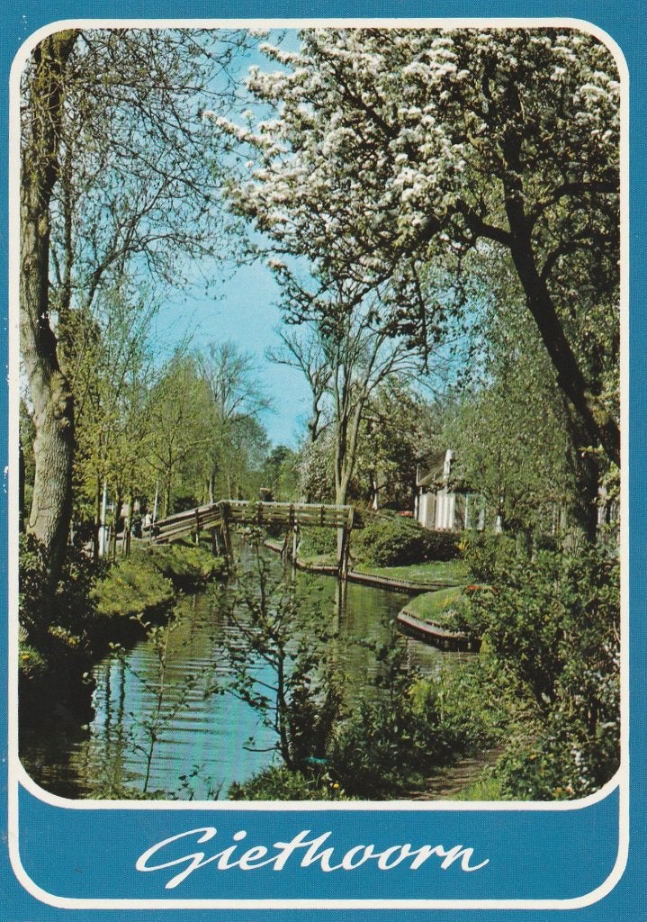 GIETHOORN Dorpsgezicht, Verzenden, 1980 tot heden, Ongelopen, Overijssel