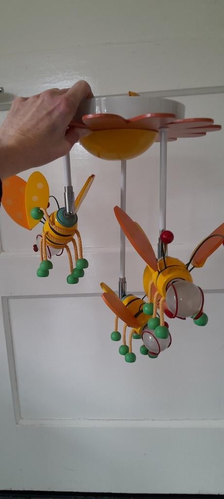 Lamg hanglamp kinderkamer kinderlamp ~ bijen bij, Ophalen of Verzenden