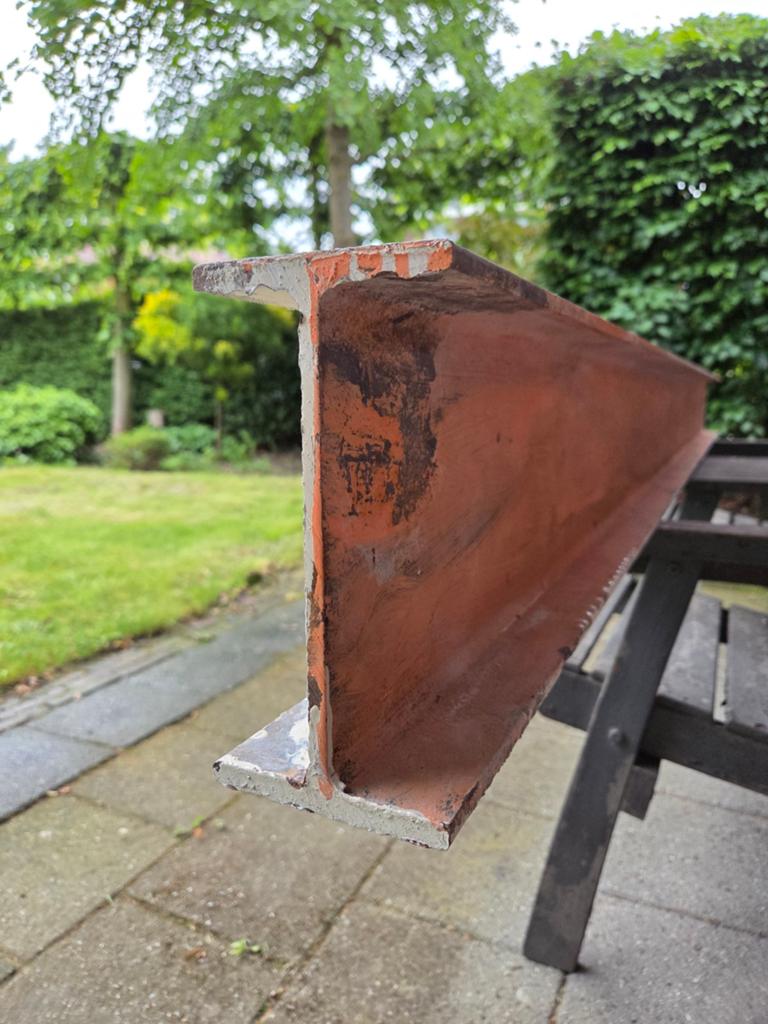 Stalen constructie balk IPE 180 lengte 244 cm, Doe-het-zelf en Verbouw, Metalen, Ophalen, Gebruikt