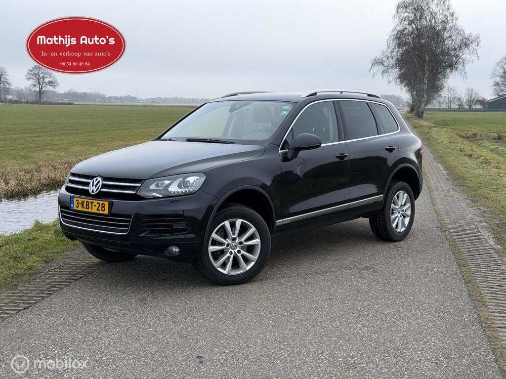 Volkswagen Touareg 3.0 TDI Highline, Automaat, Euro 5, 255 €/maand, Zwart