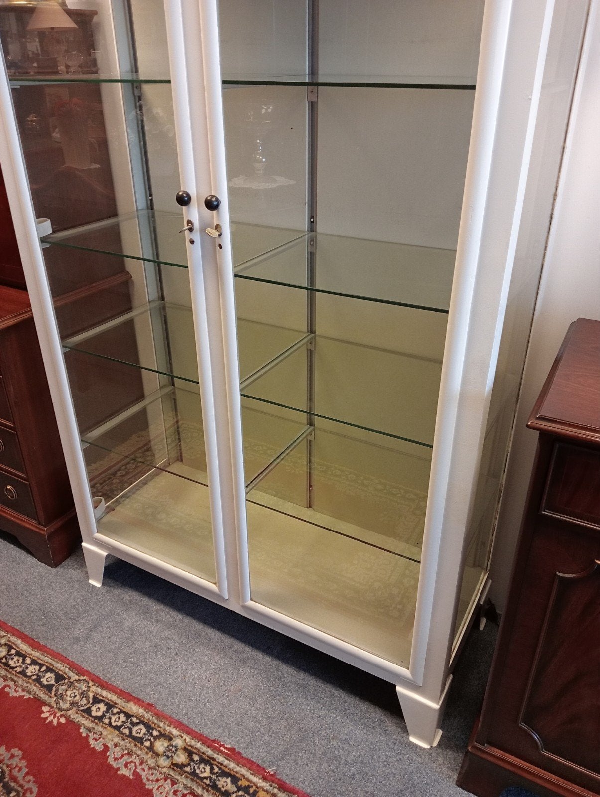 Vintage apotheker/medicijnkast in Nieuwstaat, Huis en Inrichting, Met deur(en), Onbekend@voorbeeld.com, Zo goed als nieuw, Onbekend