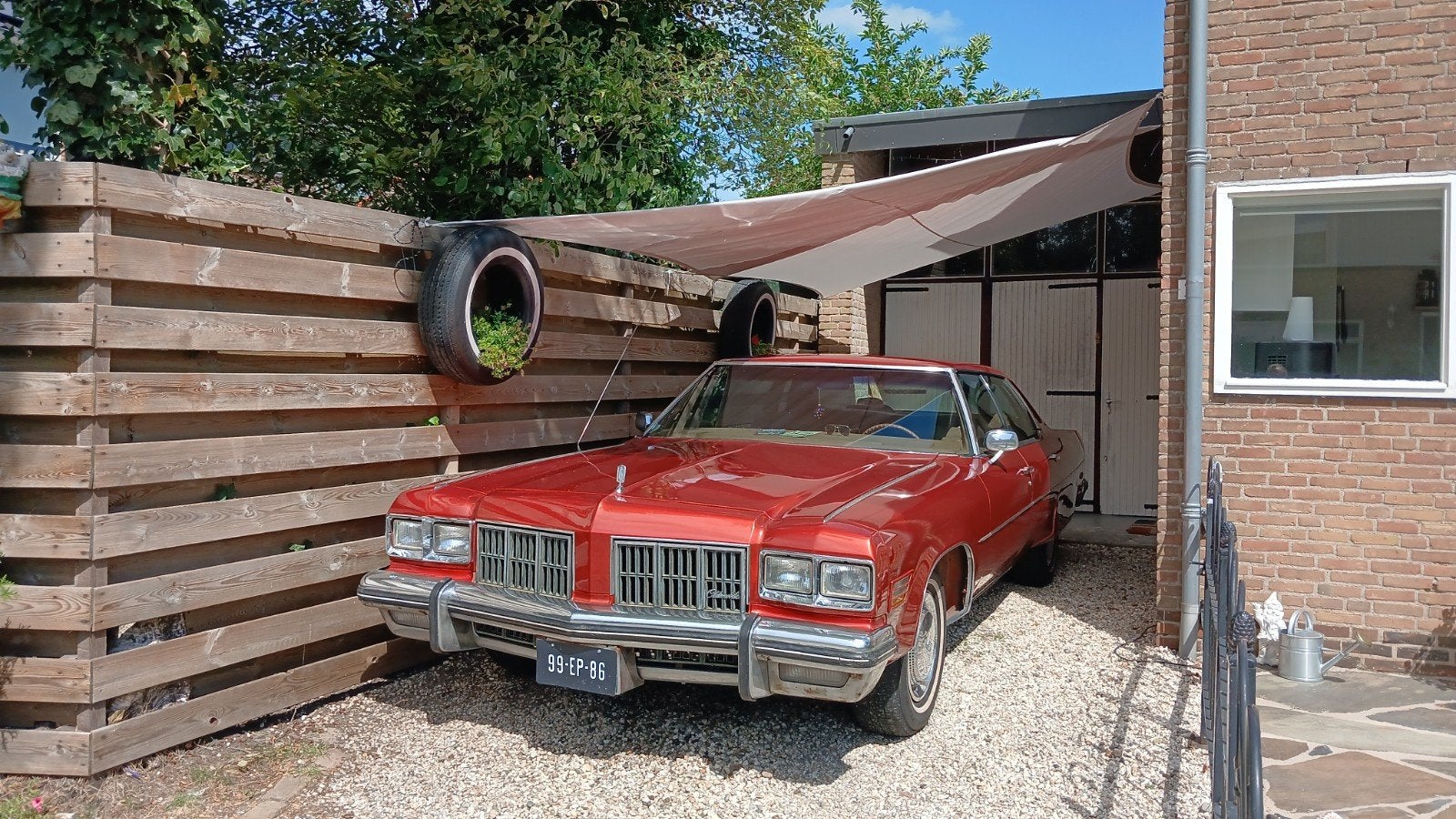 Oldsmobile ninety eight 1975, Auto's, Origineel Nederlands, 2372 kg, Particulier, LPG
