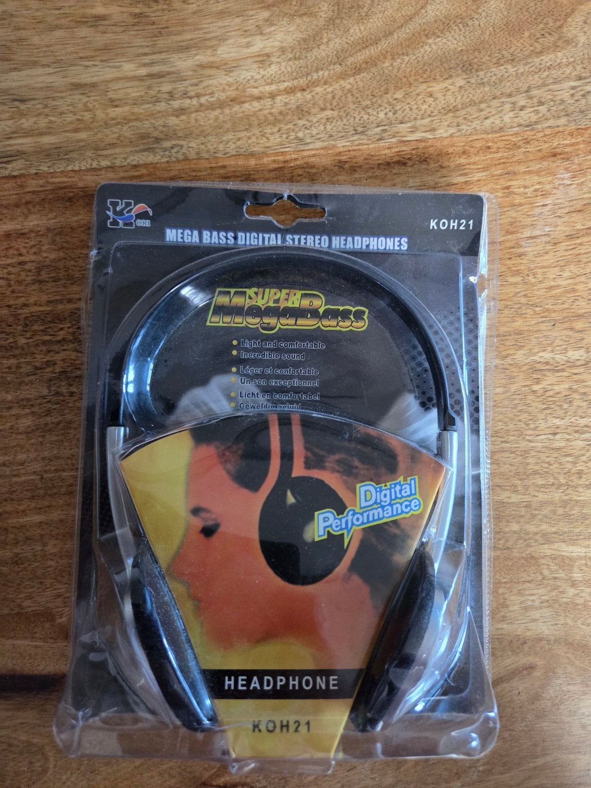 Vintage Kori KOH21 Retro Koptelefoon (Jaren '90 / Y2K), Ophalen of Verzenden, Nieuw, On-ear, Overige merken