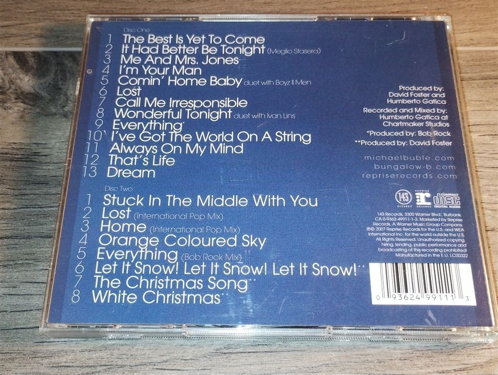 Michael Buble - Call Me Irresposible [2 CD], Ophalen of Verzenden, Zo goed als nieuw, Jazz