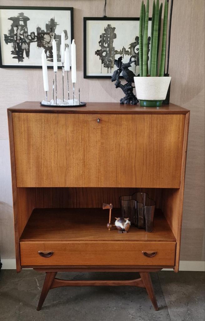 Vintage kast Louis van Teeffelen teak hout, Ophalen of Verzenden