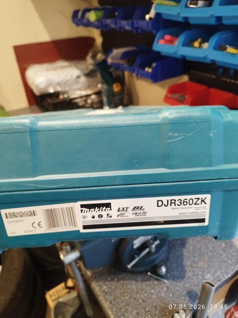 Makita DJR360ZK Lege Koffer - Gereedschapskoffer, Ophalen of Verzenden, Gebruikt