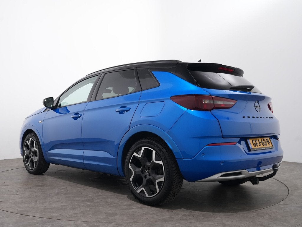 Opel Grandland 1.6 TURBO HYBRID 300PK 4X4 ULTIMATE AUT8 | Na, Auto's, Opel, Gebruikt, 4 cilinders, 1776 kg, Blauw