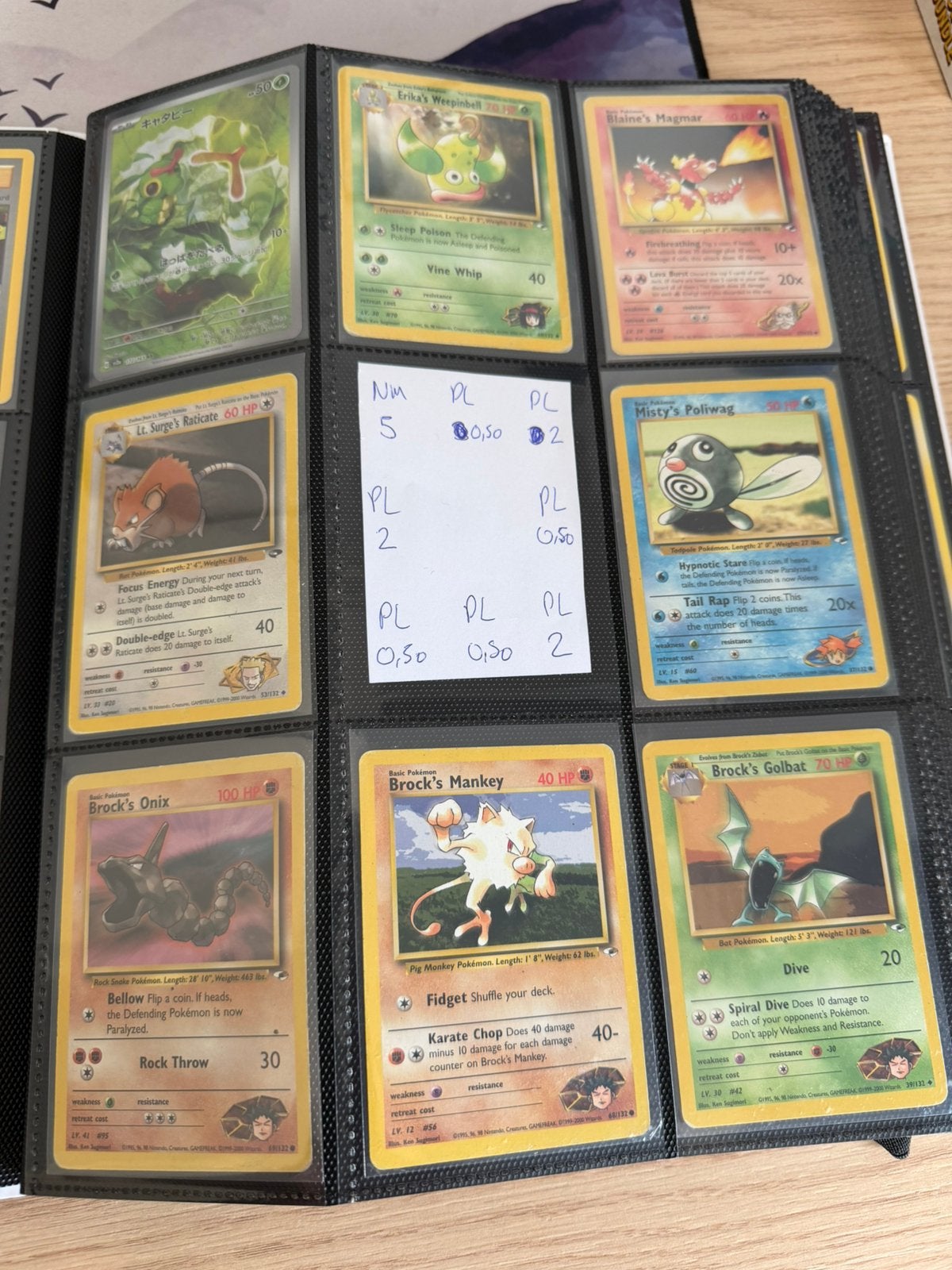 Pokemon map met verschillende kaarten - deel 1, Hobby en Vrije tijd, Verzamelkaartspellen | Pokémon, Ophalen of Verzenden, Zo goed als nieuw