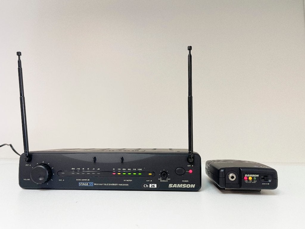 SAMSON Professioneel VHF draadloos headset-microfoonsysteem, N, N, Overige typen, Samson