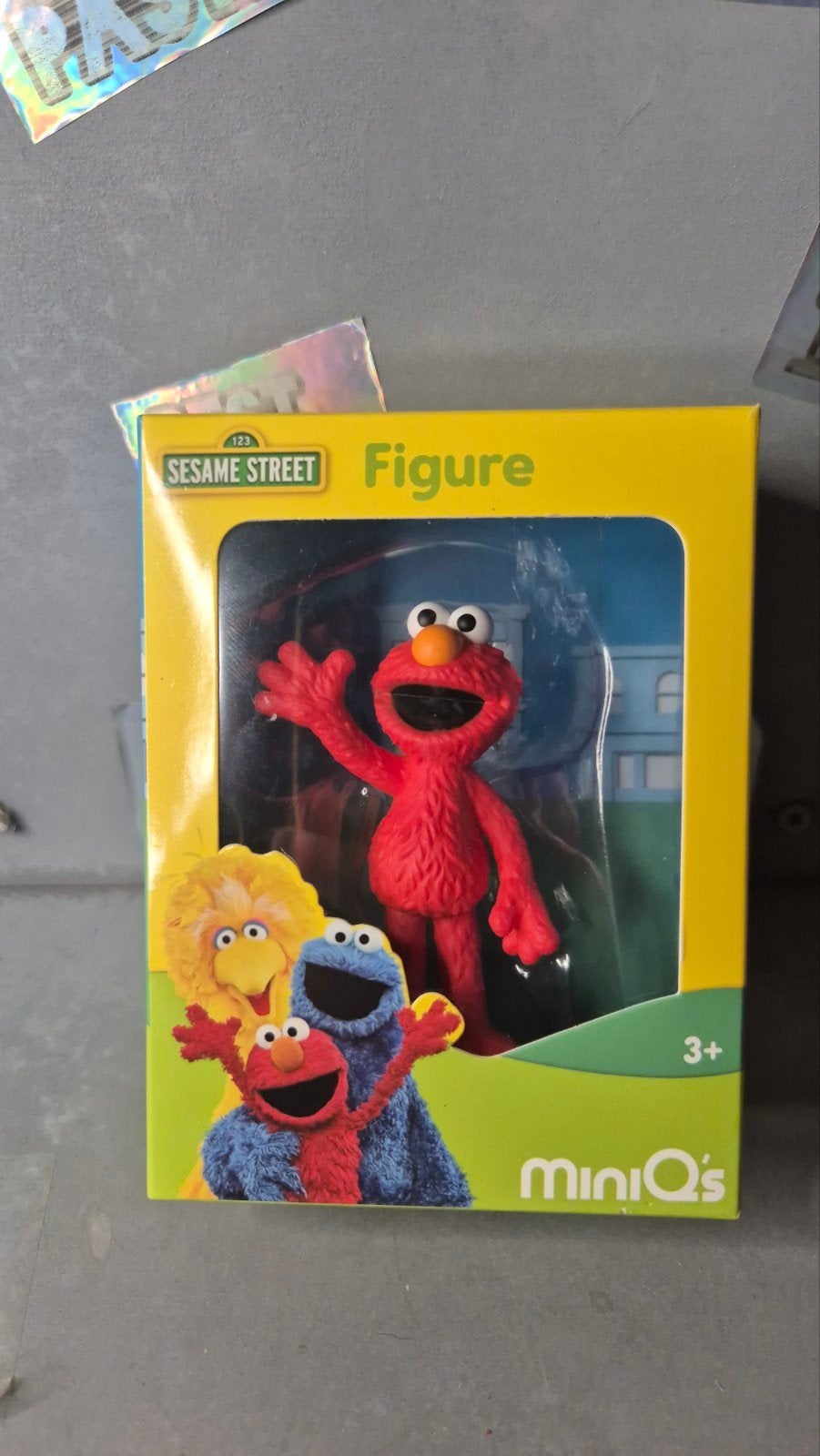 Sesamstraat Elmo Mini Q's Figuur - Nieuw in verpakking, Ophalen of Verzenden