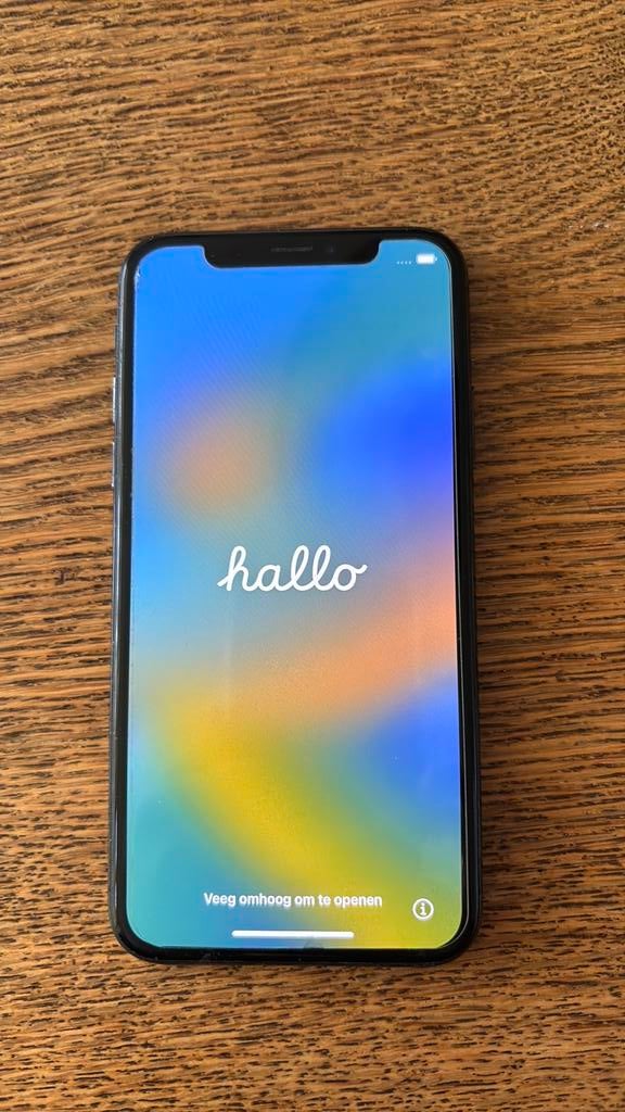 iPhone X - 64GB, Telecommunicatie, Mobiele telefoons | Apple iPhone, 75 %, Verzenden, Zwart, Refurbished