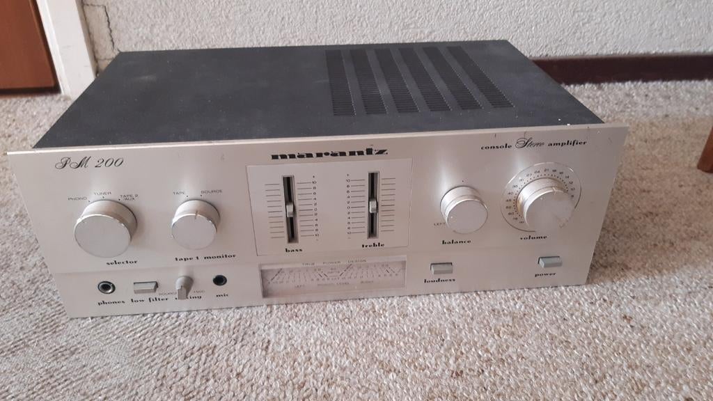 Marantz pm200 console stereo amplifier, Ophalen of Verzenden, Versterker