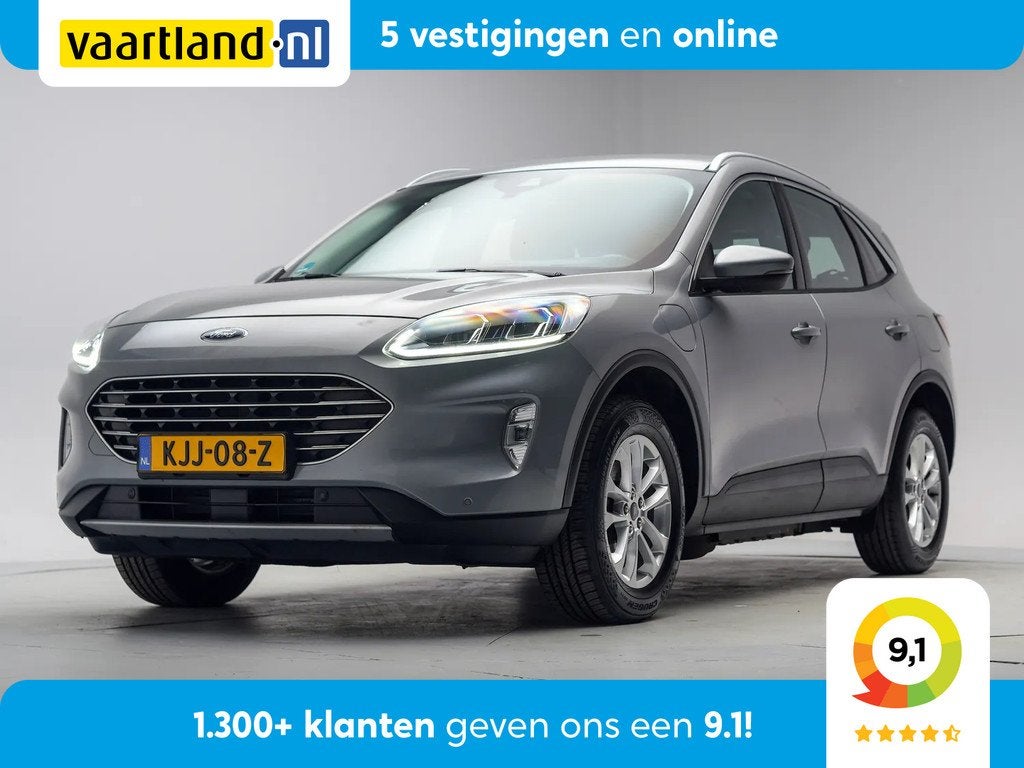 Ford Kuga 2.5 PHEV Titanium [ LED Navi Apple/Android Camera, Auto's, Ford, Gebruikt, 4 cilinders, Plug-in hybride, Bedrijf