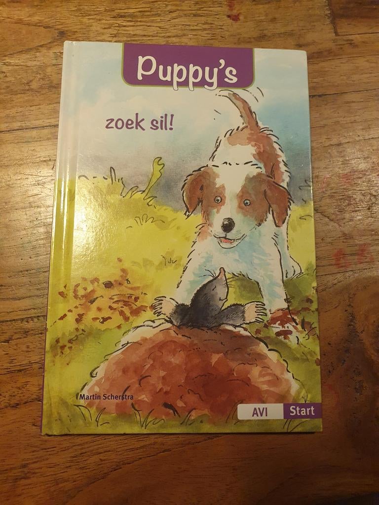 Puppy's zoek sil! Kinderboek, Fictie algemeen, Jongen of Meisje, 4 jaar, Ophalen