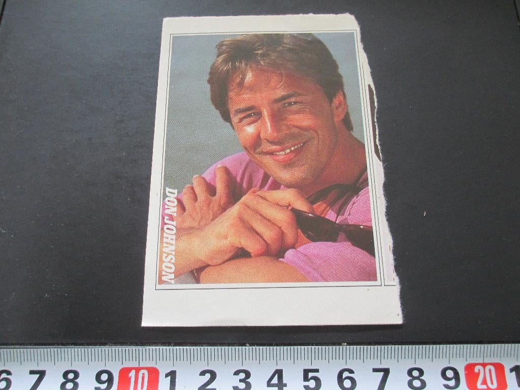 sticker don johnson, Verzamelen, Ophalen, Zo goed als nieuw