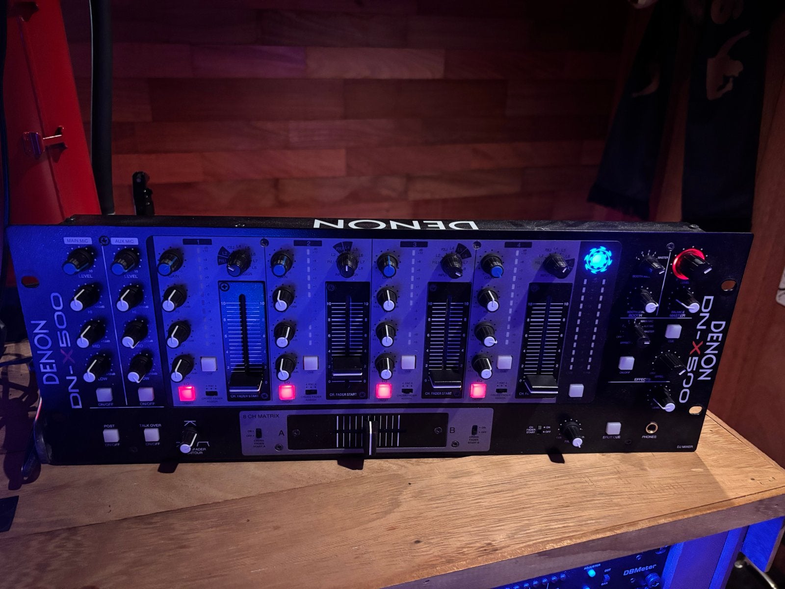 Denon DN-X500 DJ Mixer - Professionele 4-kanaals mixer, Muziek en Instrumenten, Dj-sets en Draaitafels, Ophalen, Gebruikt, Dj-set
