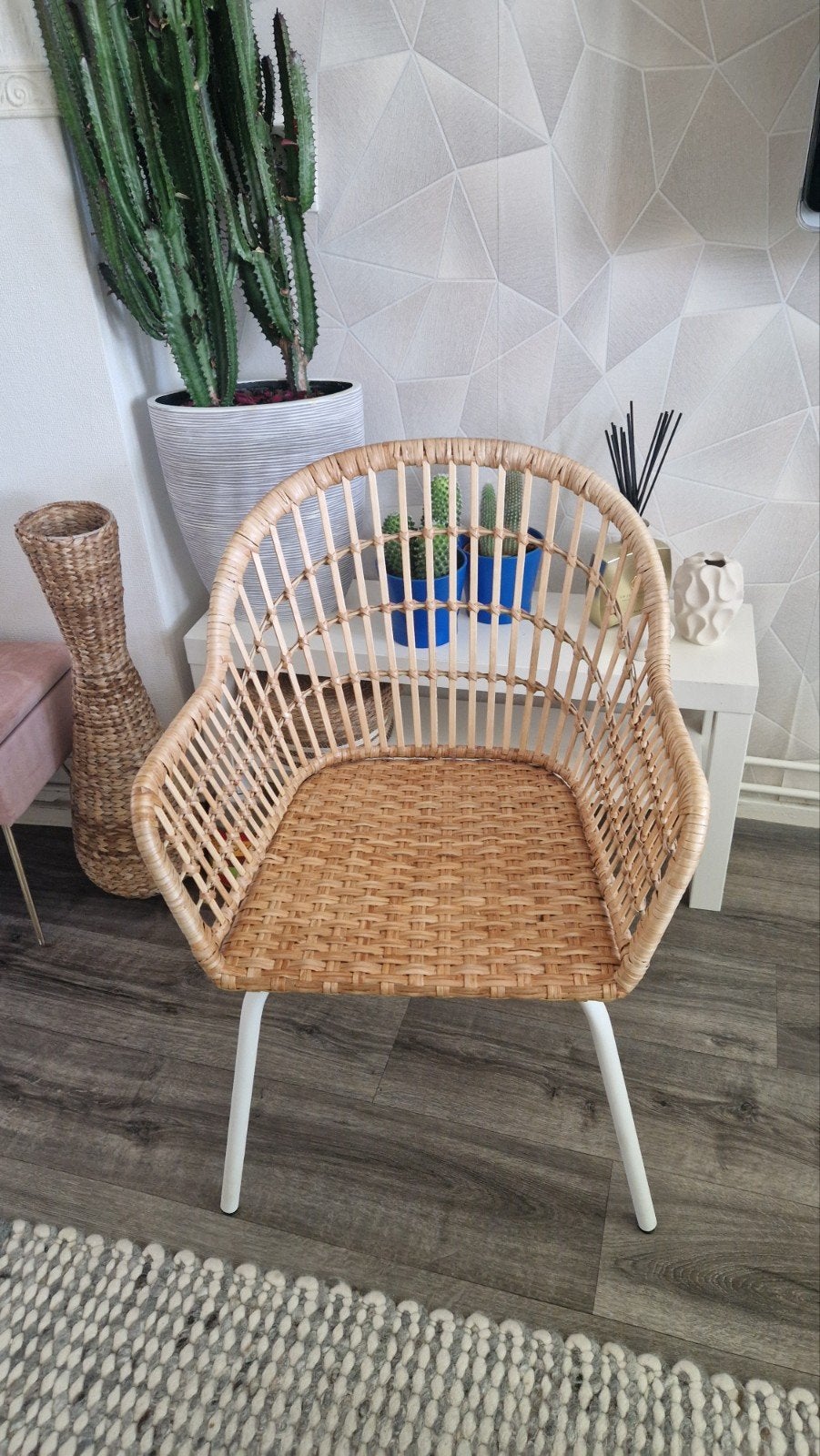 Twee rotan stoelen van IKEA - Gebruikt, Ophalen, Gebruikt, Twee, Overige kleuren