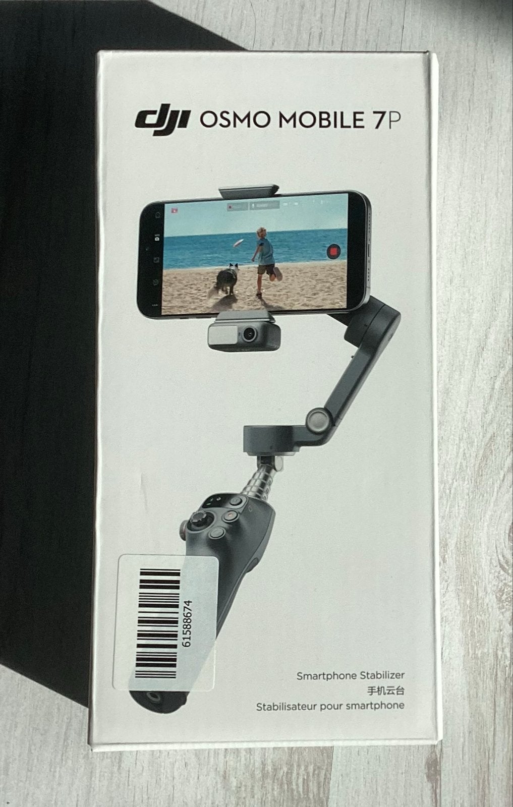 DJI Osmo Mobile 7P Smartphone Stabilizer - Zo goed als nieuw, 125 cm of minder, Verzenden, Zo goed als nieuw, 3-assige stabilisatie