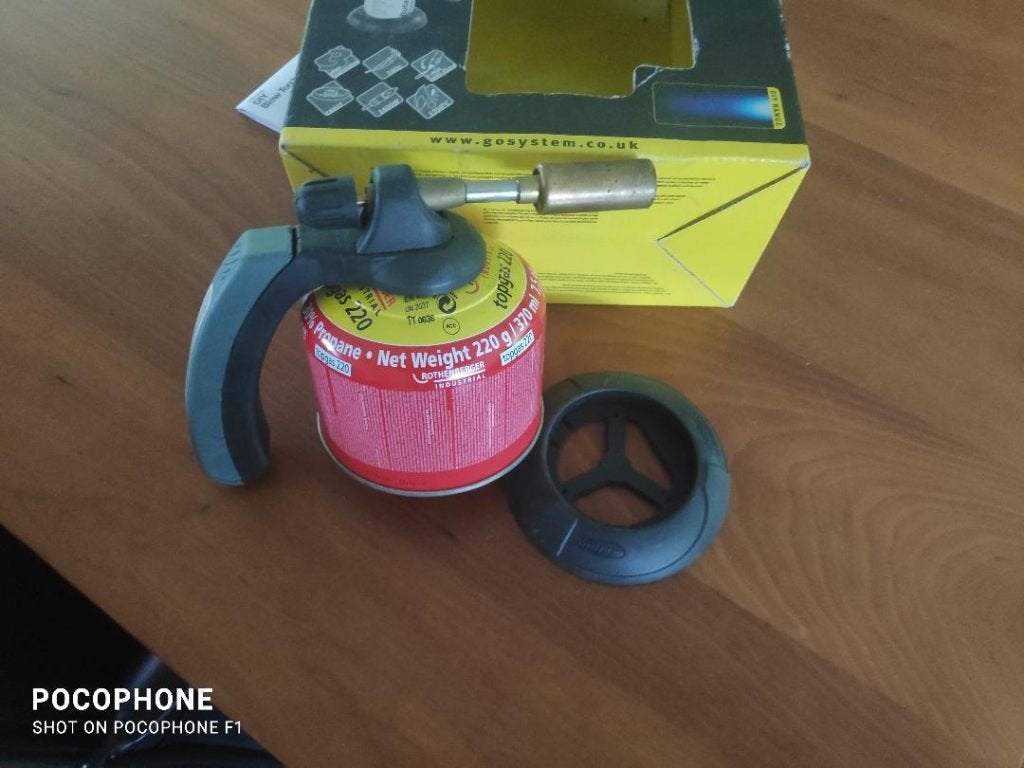 Gasbrander/ Blow torch, Ophalen of Verzenden, Zo goed als nieuw