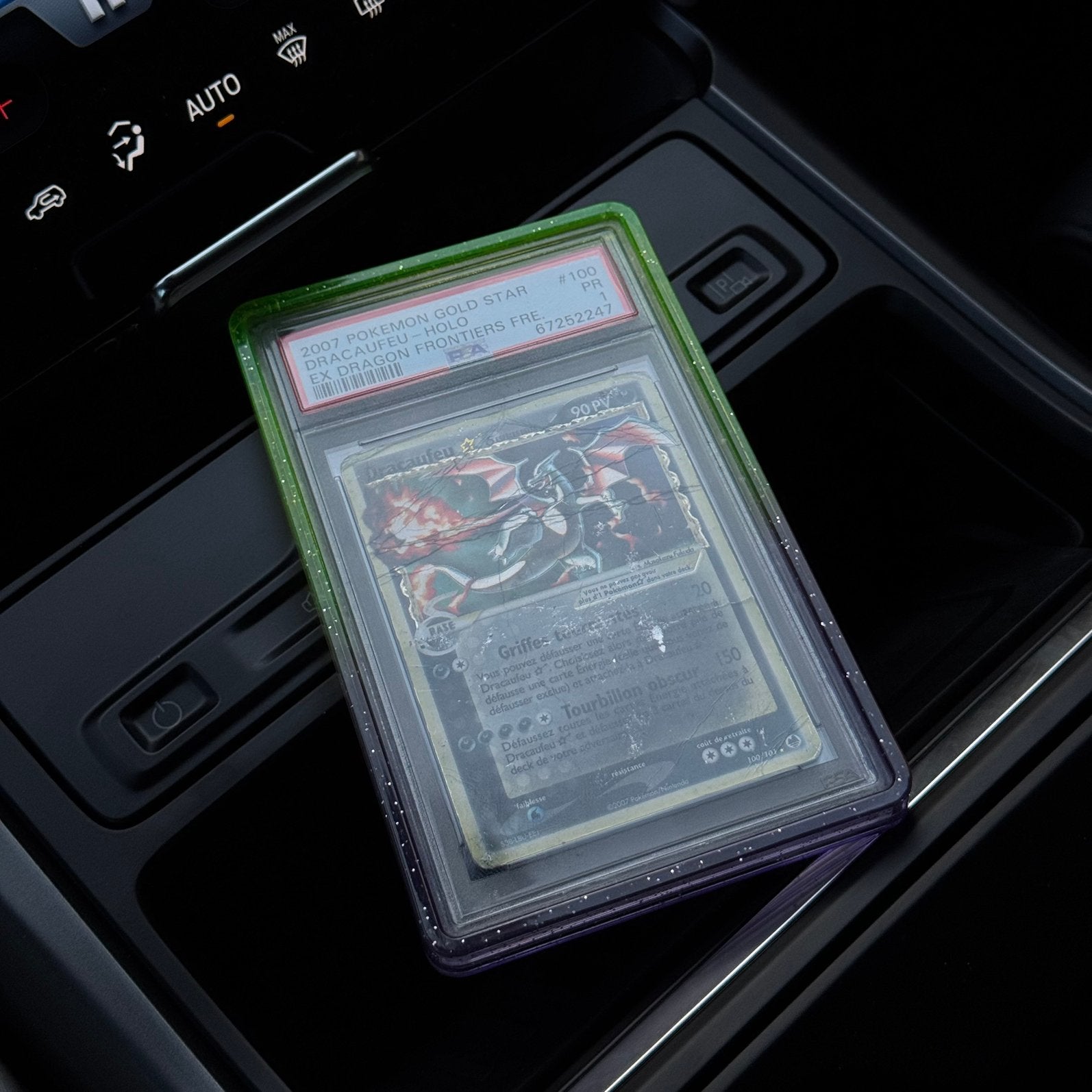 Charizard Gold Star PSA 1 FR, Hobby en Vrije tijd, Ophalen of Verzenden, Gebruikt