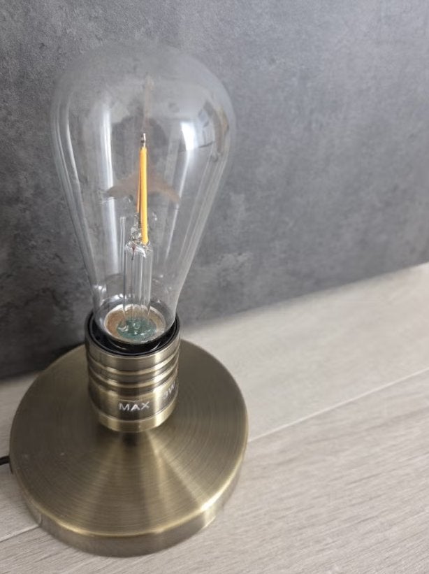 Ikea lamp, Gebruikt, Metaal, Modern, E27 (groot)