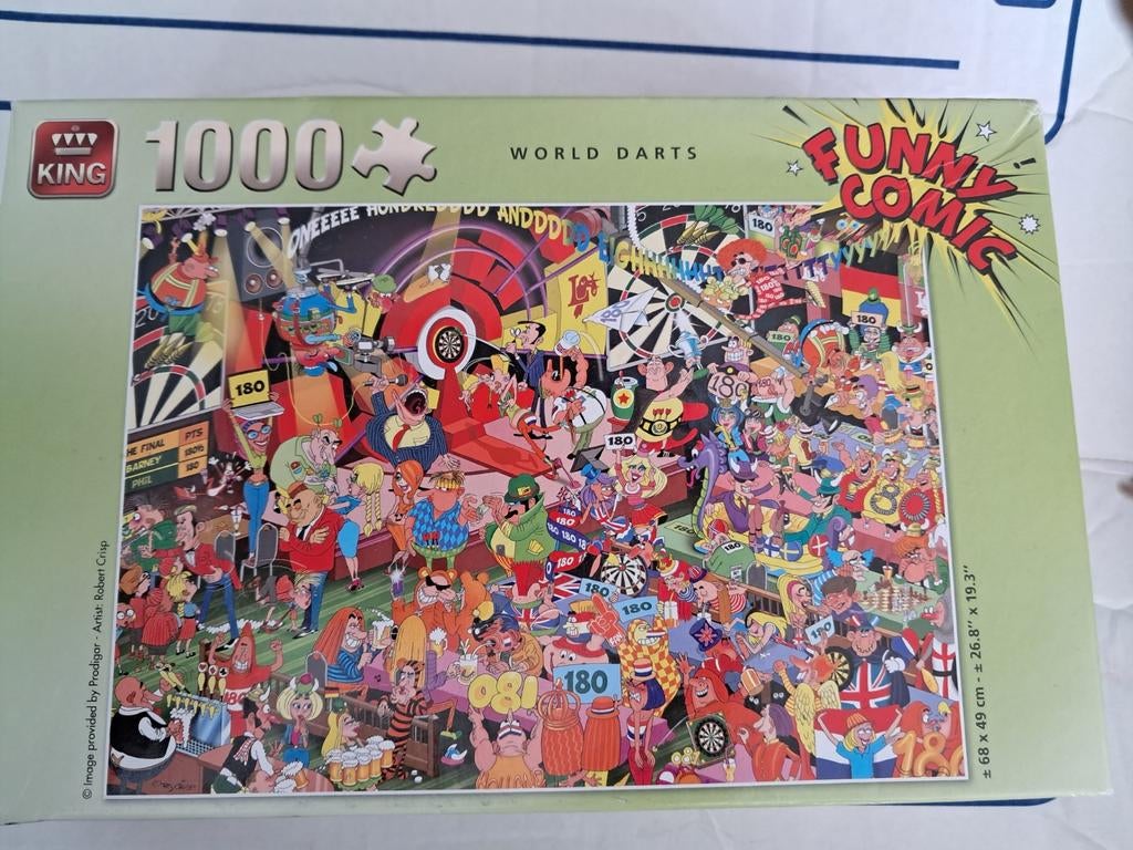 Puzzel 1000 stukjes, Hobby en Vrije tijd, Denksport en Puzzels, Ophalen of Verzenden, 500 t/m 1500 stukjes, Zo goed als nieuw