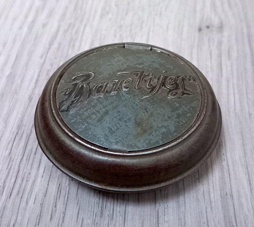 ronde doos ""bazeltjes"" van kerkhof amsterdam, Verzenden, Overige