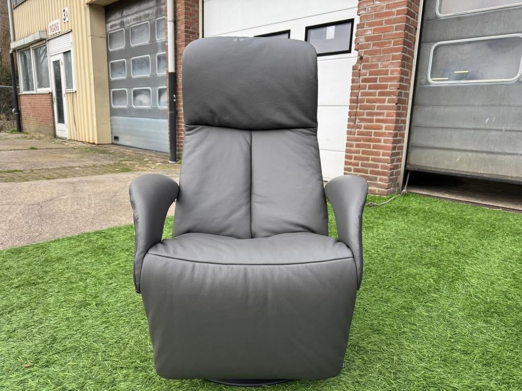 Jori Symphony JR-7960 relaxfauteuil + Gratis Bezorging!, Huis en Inrichting, Fauteuils, Zo goed als nieuw, Hout, Leer, Metaal