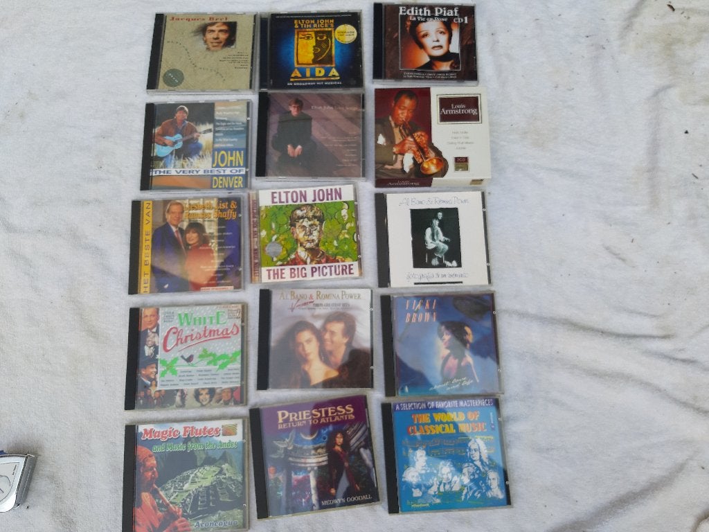 Elton Johns, Vicky Brown, etc. Cd’s, Ophalen, Zo goed als nieuw, Pop, Overige typen