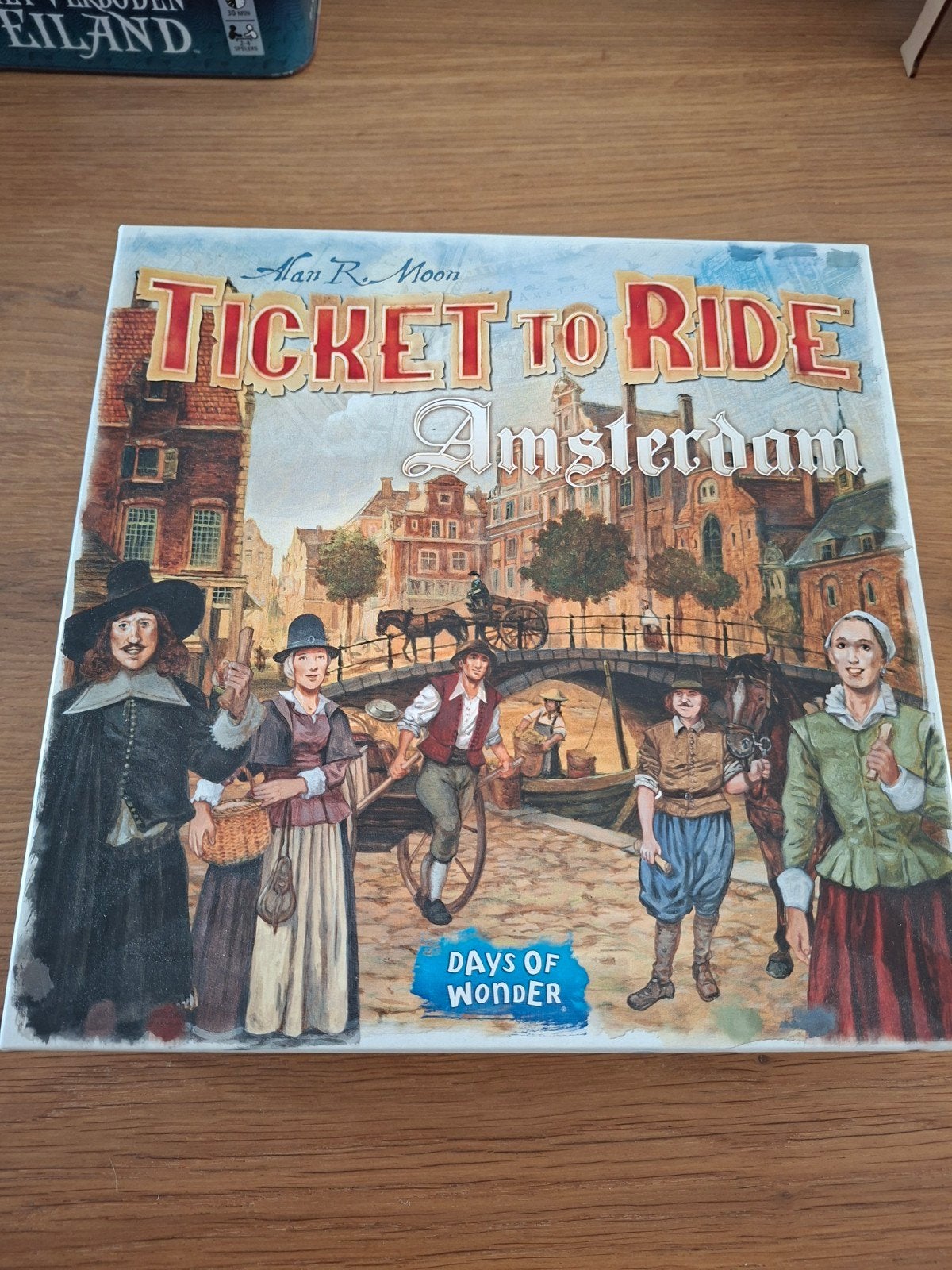 Ticket to Ride Amsterdam - Bordspel, Hobby en Vrije tijd, Gezelschapsspellen | Bordspellen, Een of twee spelers, Ophalen of Verzenden